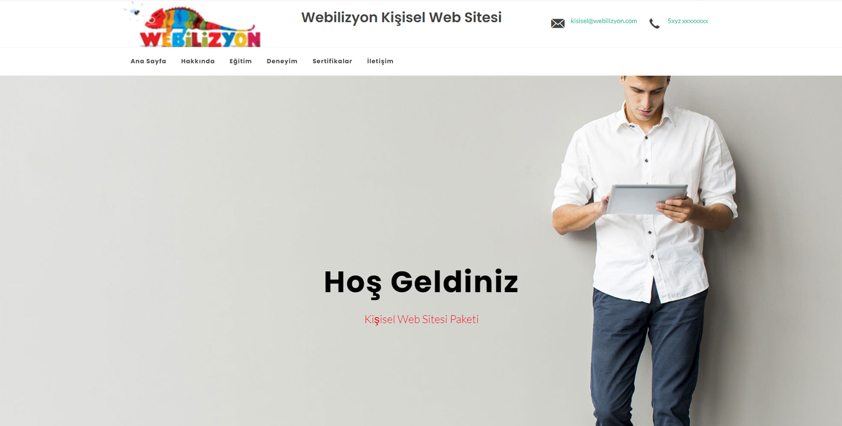 Kişisel Web Site Paketi